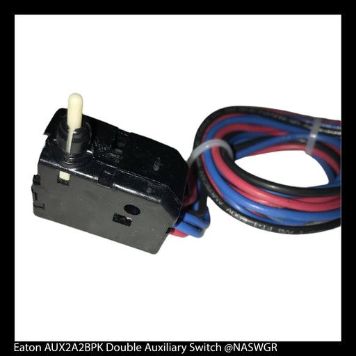 Eaton AUX2A2BPK Double Auxiliary Switch - 66C1570G42 - Unused Surplus