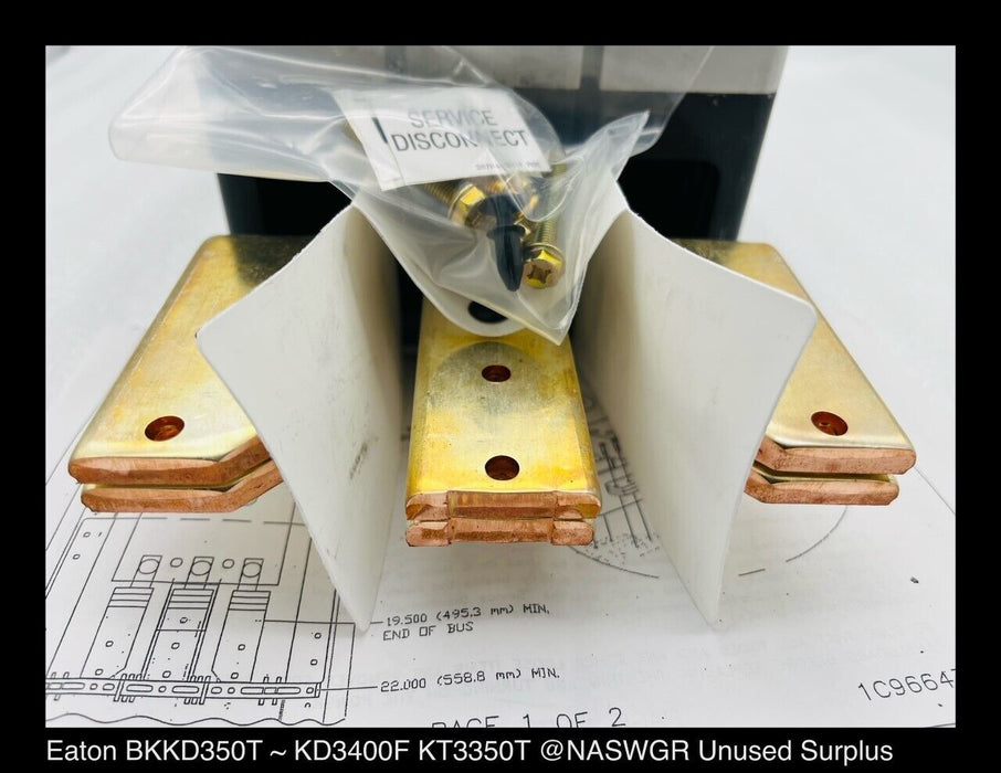 Eaton BKKD350T / KD3350 Pow-R-Stock Main Breaker Kit