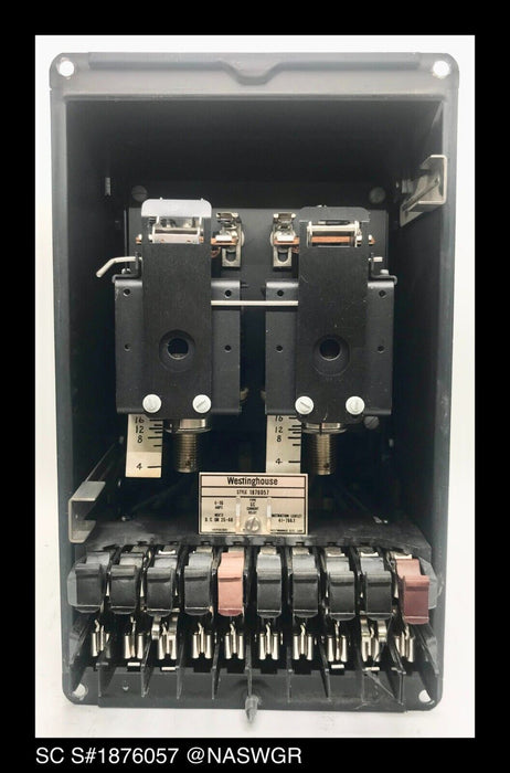 Westinghouse SC, 1876057 Current Relay - 4/16 Amp
