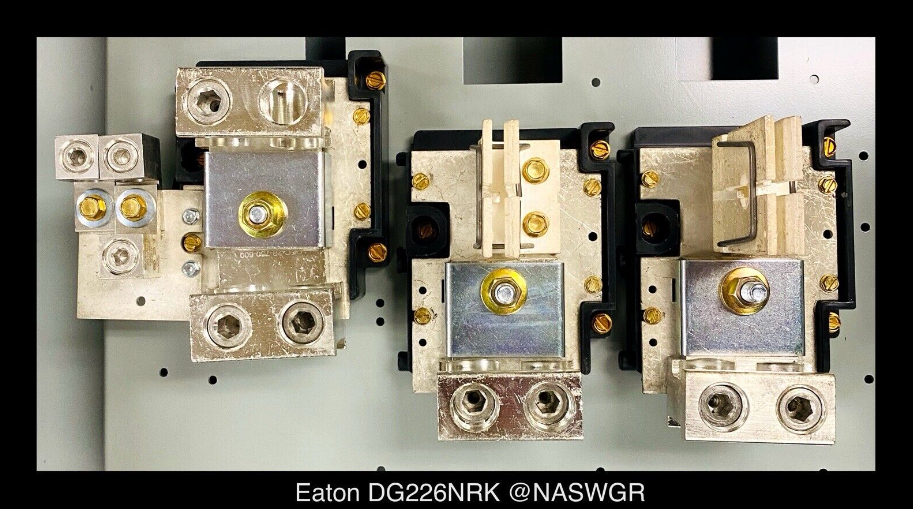 Eaton DG226NRK General Duty Safety Switch - 600A/240V/2P/N3R - Unused