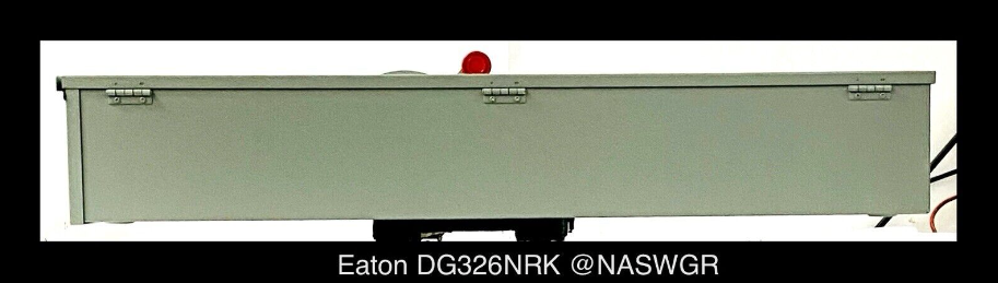 Eaton DG326NRK General Duty Safety Switch - 600A/240V/3P/N3R - Unused