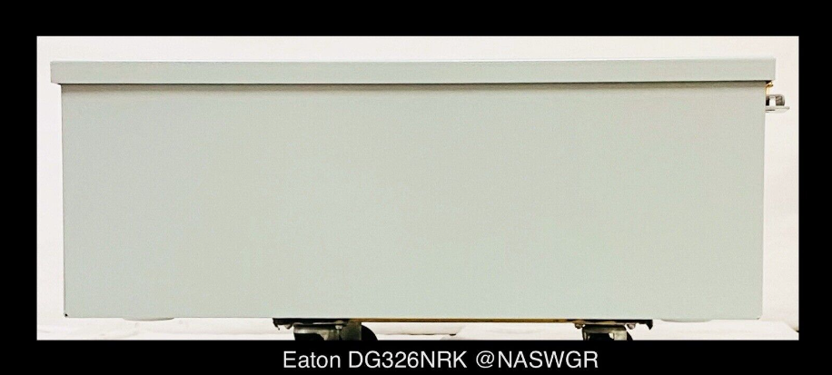 Eaton DG326NRK General Duty Safety Switch - 600A/240V/3P/N3R - Unused