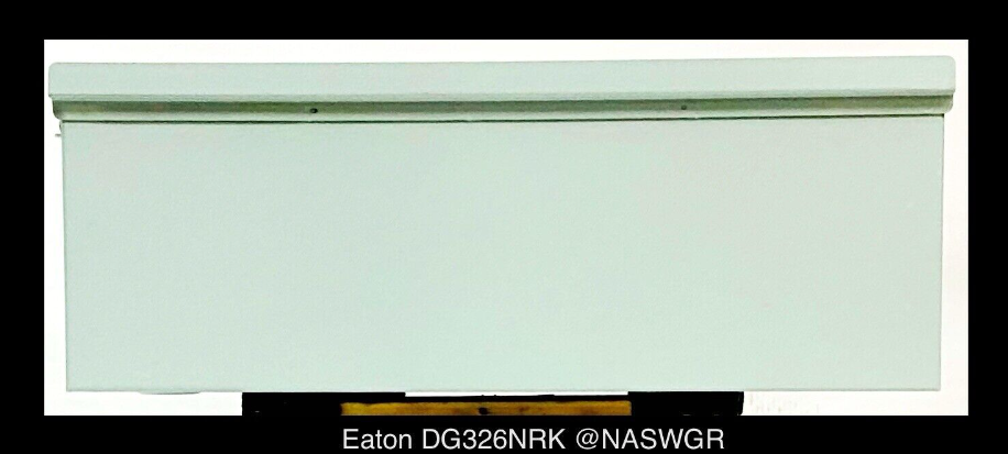 Eaton DG326NRK General Duty Safety Switch - 600A/240V/3P/N3R - Unused