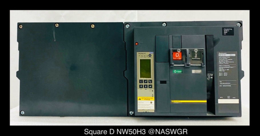 Square D MasterPact NW50H3 Breaker (E/O,D/O) - 5000 Amp
