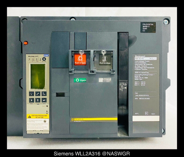 Square D MasterPact NW50H3 Breaker (E/O,D/O) - 5000 Amp