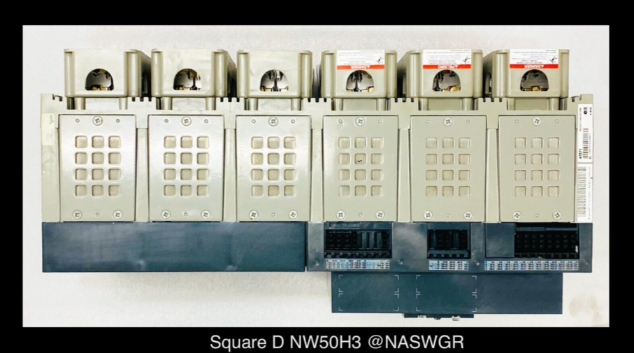 Square D MasterPact NW50H3 Breaker (E/O,D/O) - 5000 Amp