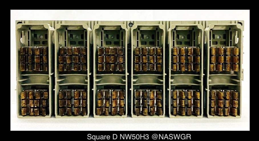 Square D MasterPact NW50H3 Breaker (E/O,D/O) - 5000 Amp