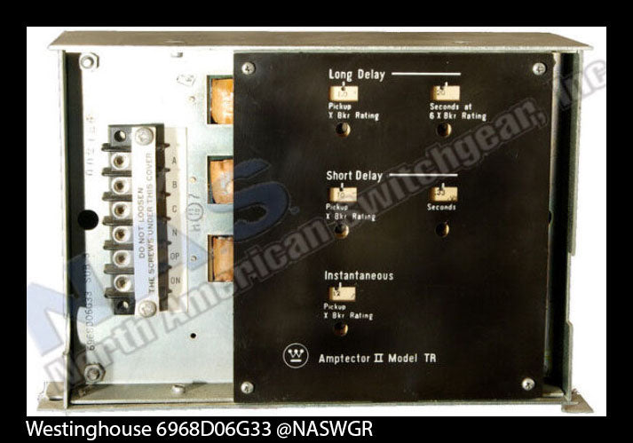 Westinghouse Amptector II Model TR 6968D06G33