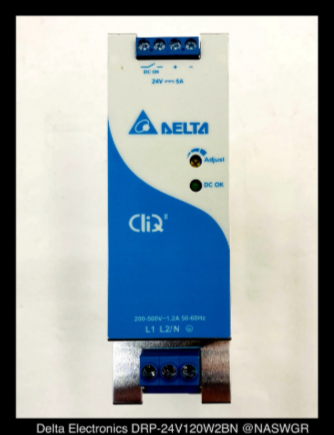 Delta Electronics DRP-24V120W2BN Power Supply - 200-277vAC - Unused