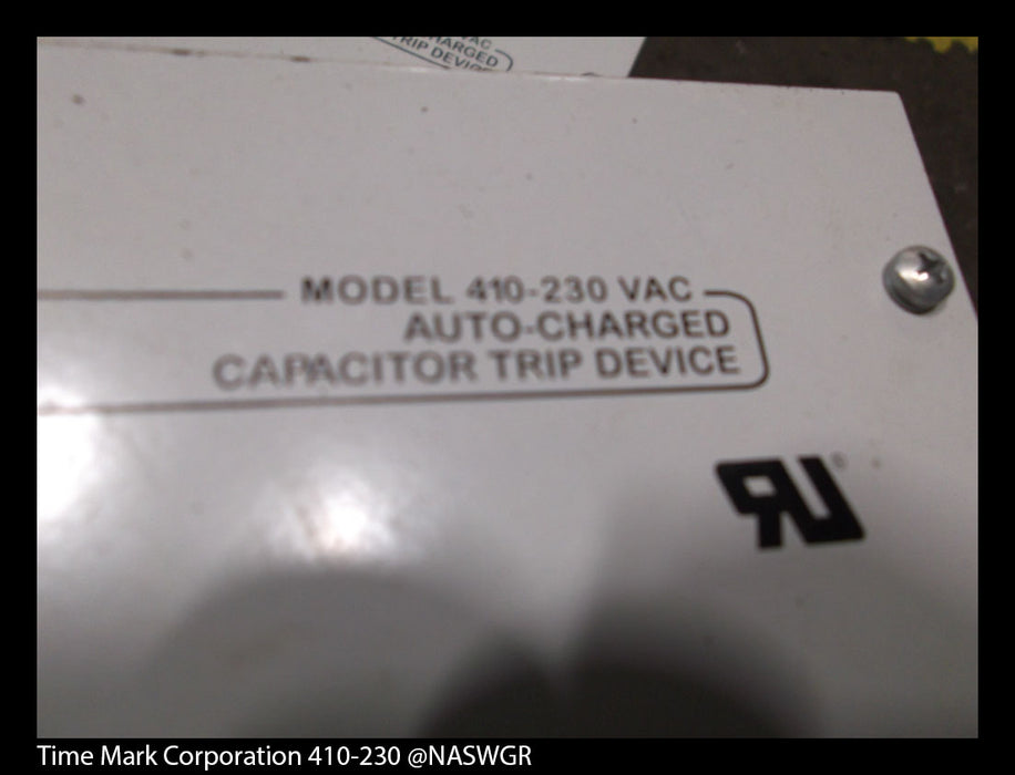 Time Mark Corporation Auto Charged Capacitor Trip Device 410-230