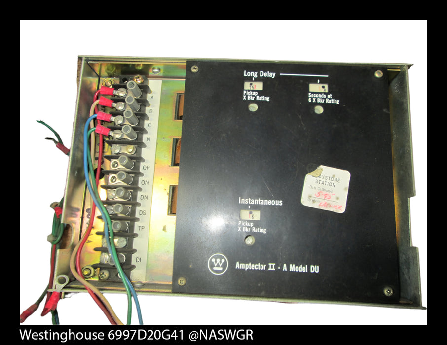 Westinghouse 6997D20G41 Amptector II-A Type DU