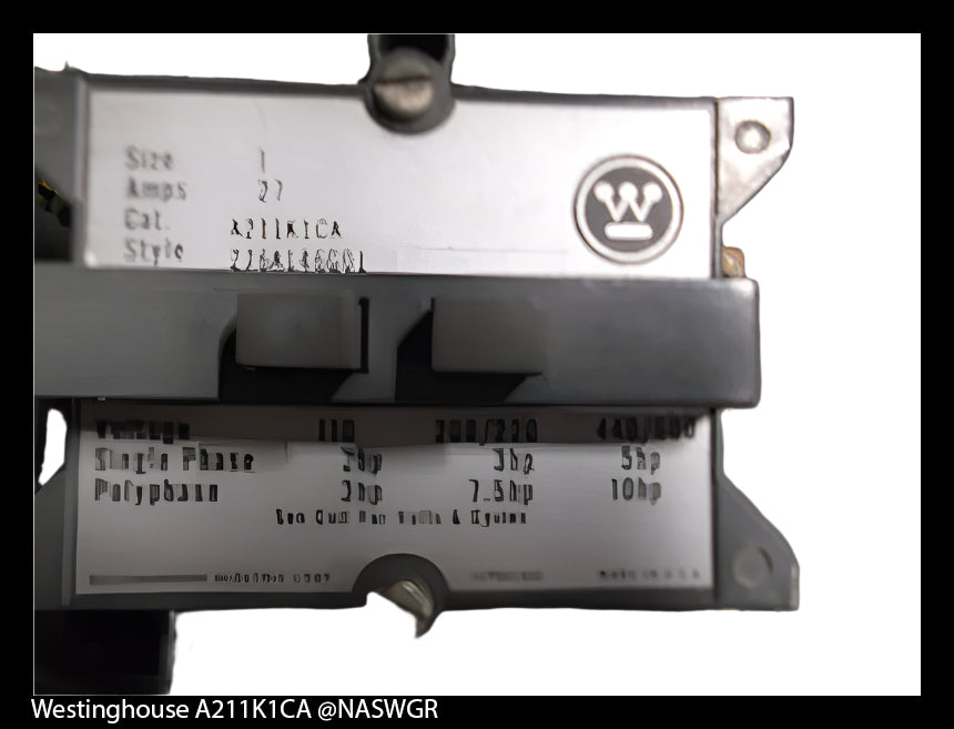 Westinghouse A211K1CA Starter