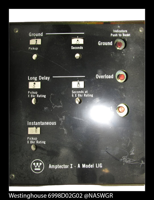 Westinghouse Amptector I-A Model LIG 6998D02G02