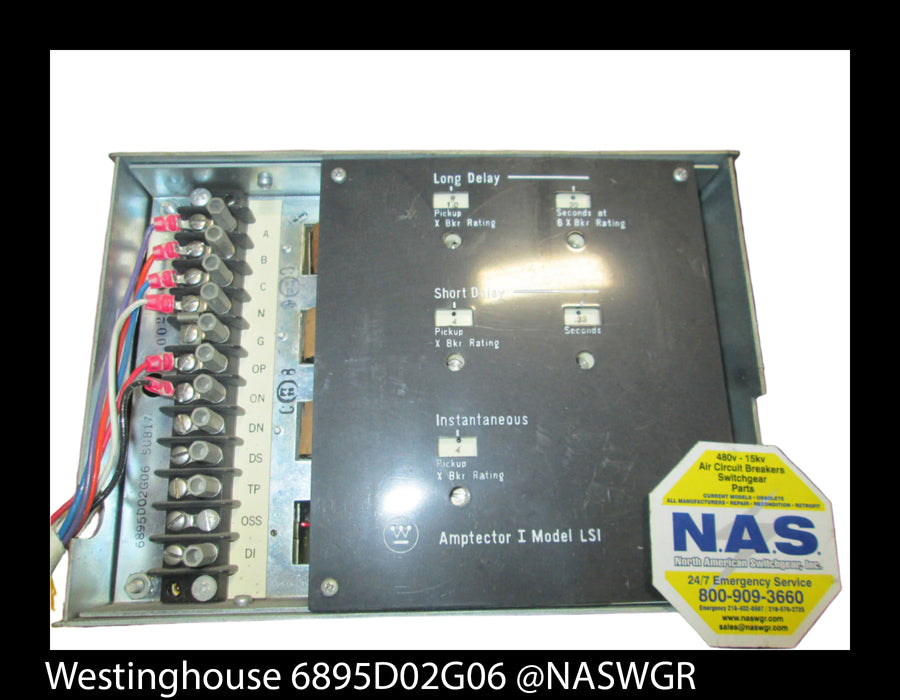 Westinghouse 6895D02G06 Amptector I Model LSI Solid State Device