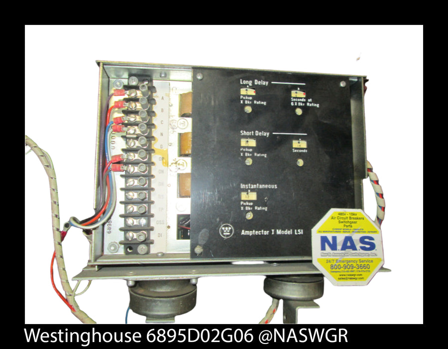 Westinghouse 6895D02G06 Amptector I Model LSI Solid State Device