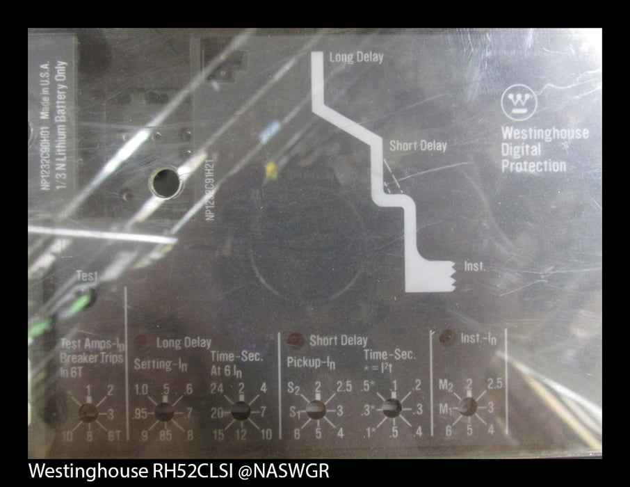 Westinghouse RH52CLSI Digitrip RMS/R500