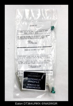 Eaton DT364URKN Heavy Duty Safety Switch - 200A/600V/3P/N3R - Unused