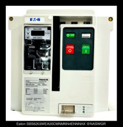 Eaton Magnum SB SBS6203W Breaker (M/O,D/O) - 2000 Amp - Unused