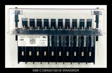 ABB FT-1, C129A501G01B Flexitest Test Switch - 10 Pole - Unused