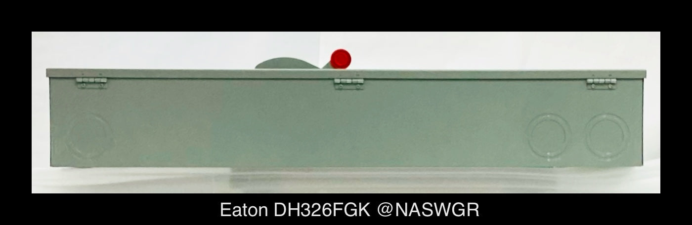 Eaton DH326FGK Heavy Duty Safety Switch - 600A/240V/3P3W/N1 - Unused