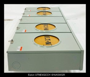 Eaton UTNE4GCCH Meter Socket 125A/600V/1P3W/N3R - Unused