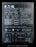 Eaton C4410109NOUI Motor Insight Overload Monitoring Relay -  1–9 A, 120vAC
