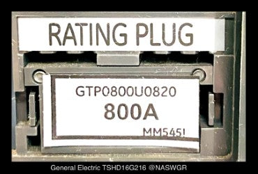 GE PowerBreak II TSHD16G216 Breaker (E/O,D/O) - 800 Amp
