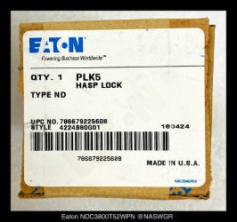 Eaton NDC3800T52WPN Molded Case Circuit Breaker - 800 Amp - Unused Surplus