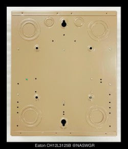Eaton CH12L3125B CH Main Lug Loadcenter - 125A/240V/3P4W/N1 - Unused