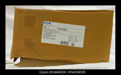 Eaton DH364NDK Heavy Duty Safety Switch - 200A/600V/3P4W/N12 - Unused