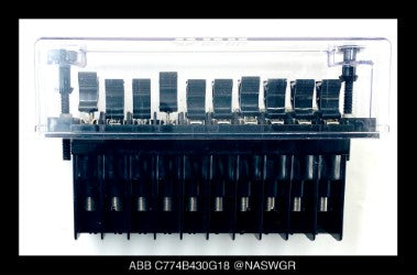 ABB FT-1, C774B430G18B Flexitest Test Switch - 10 Pole - Unused