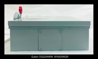 Eaton DG224NRK General Duty Safety Switch - 200A/240V/2P3W/N3R - Unused