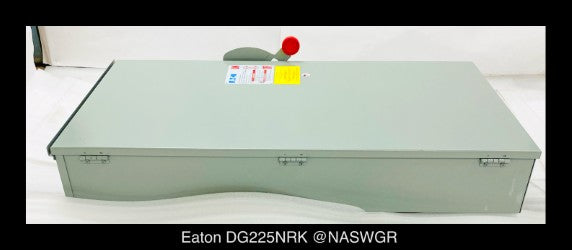 Eaton DG225NRK General Duty Safety Switch - 400A/240V/2P3W/N3R - Unused