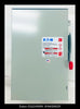 Eaton DG224NRK General Duty Safety Switch - 200A/240V/2P3W/N3R - Unused