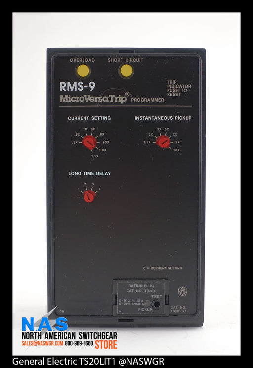 General Electric TS20LIT1 RMS-9 MicroVersa Trip Programmer