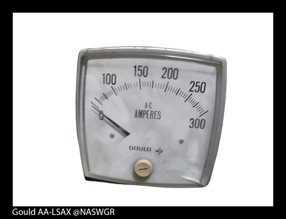 Gould Amp Meter, 0-300 Amp - P/N: AA-LSAX