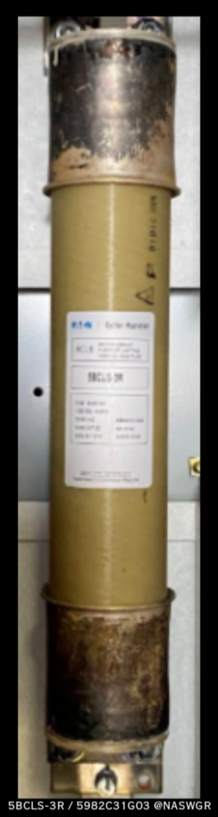 Eaton 5BCLS-3R, 5982C31G03 Fuse - 100(3R) Amp