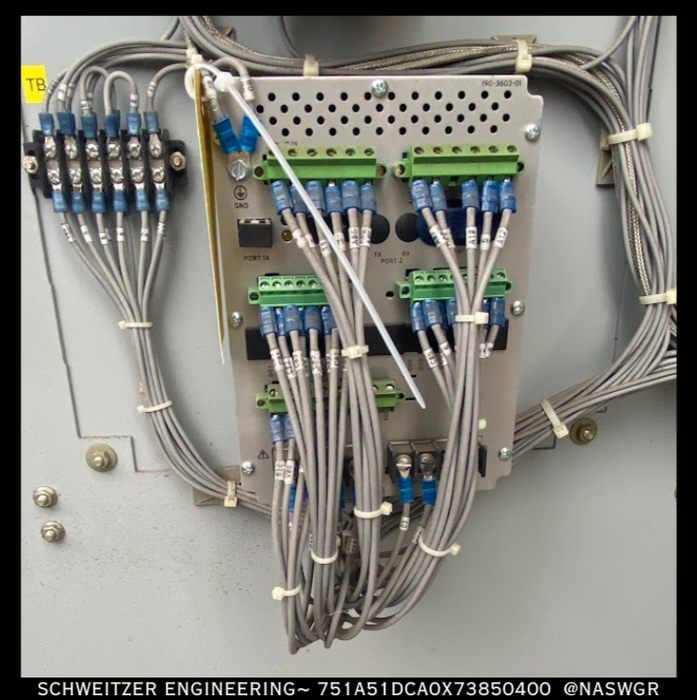 Schweitzer Engineering Laboratories SEL-751A Feeder Protection Relay - 751A51DCA0X73850400