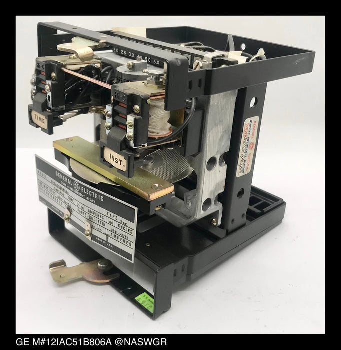 GE 12IAC51B806A Overcurrent Relay - 2/16 Amp