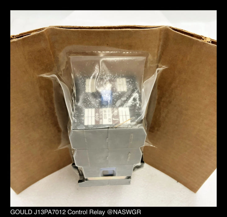 Gould J13PA3012 Control Relay - 125vDC - Unused