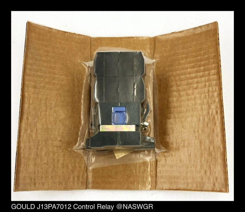 Gould J13PA3012 Control Relay - 125vDC - Unused