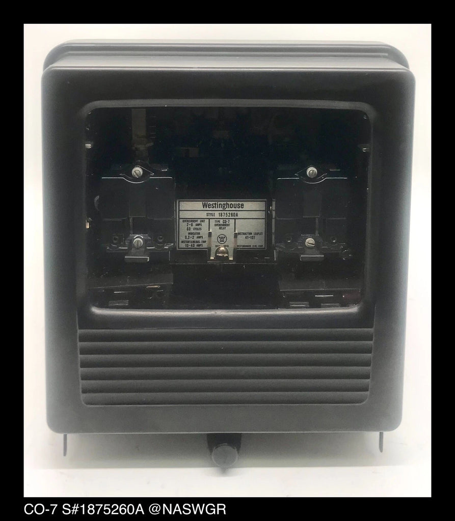 Westinghouse CO-7, 1875260A Overcurrent Relay - 2/6 Amp