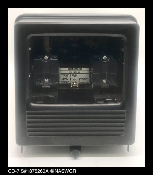 Westinghouse CO-7, 1875260A Overcurrent Relay - 2/6 Amp