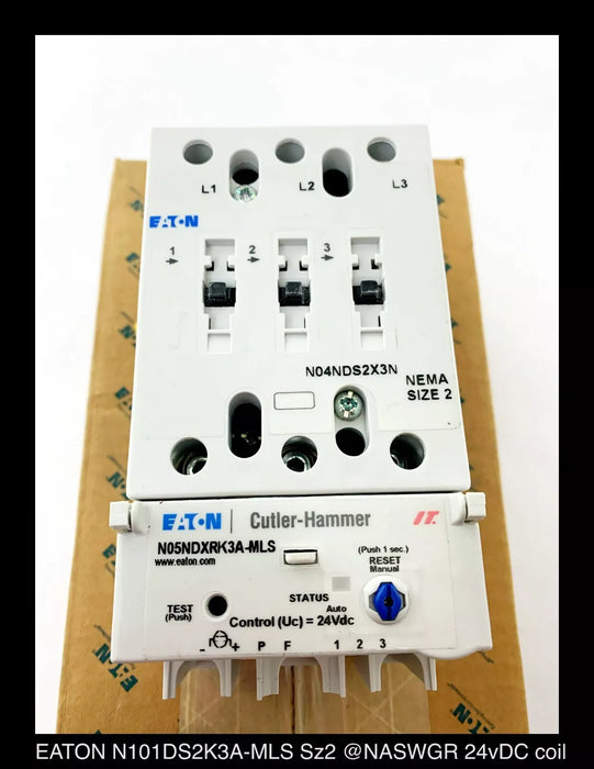 Eaton N101DS2K3A-MLS IT. Electro-Mechanical Starter - 45A/24v - Unused