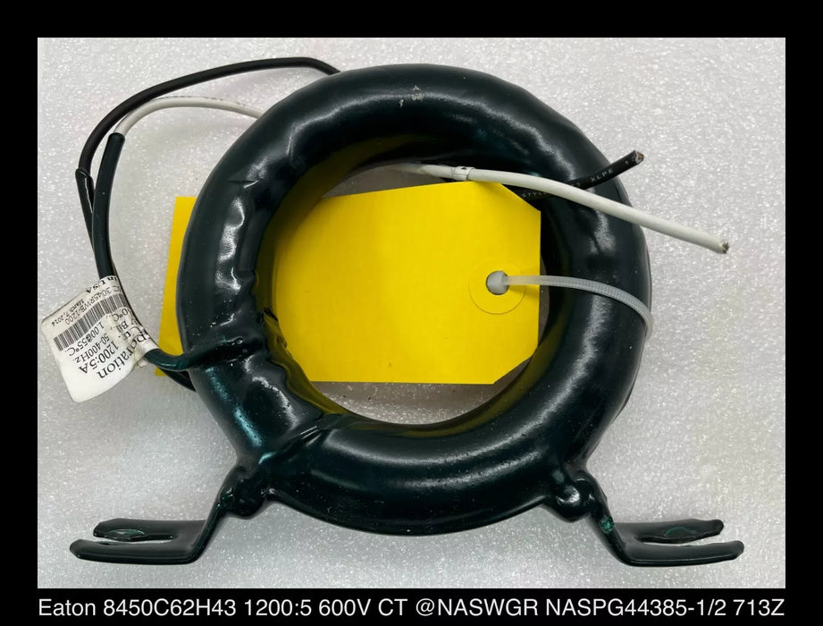 Eaton 8450C62H43 1200:5A Current Transformer - 600V Surplus