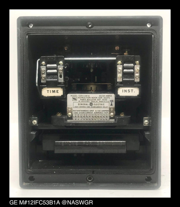 GE 12IFC53B1A Overcurrent Relay - 1/12 Amp