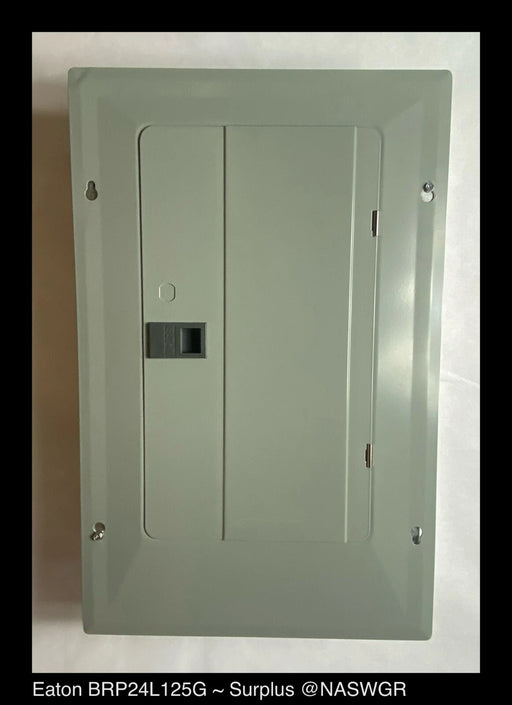 Eaton BRP24L125G Eaton BR Main Lug Load-Center 125A,120/240V - Unused