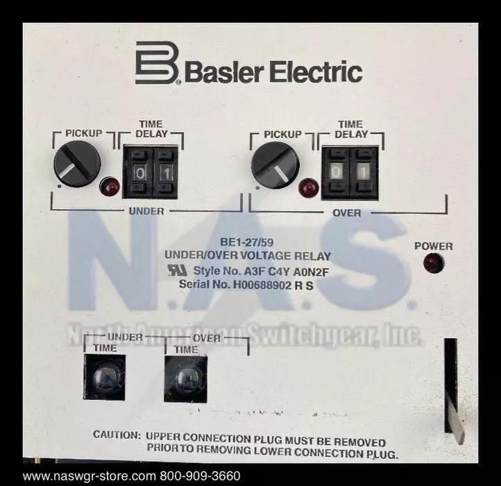 Basler Electric BE1-27/59 Under/Over Voltage Relay