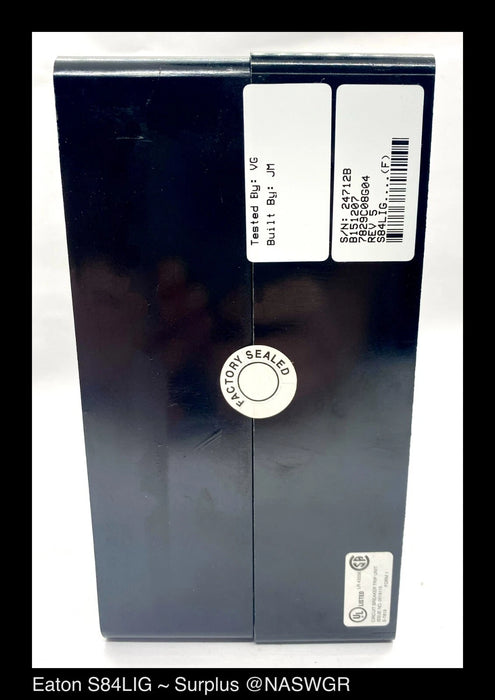 Eaton DIGITRIP RMS 810 S84LIG S# 7829C08G04 Trip Unit
