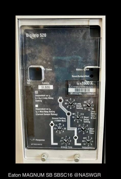 Eaton Magnum SB SBSC16 Circuit Breaker (E/O,D/O) - 1600 Amp